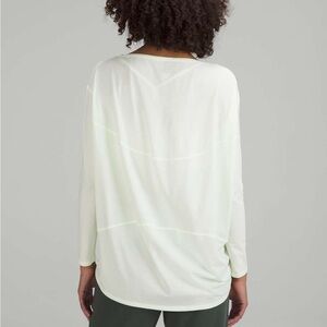 64. Lululemon Back In Action Long Sleeve Shirt Elixir Size 10